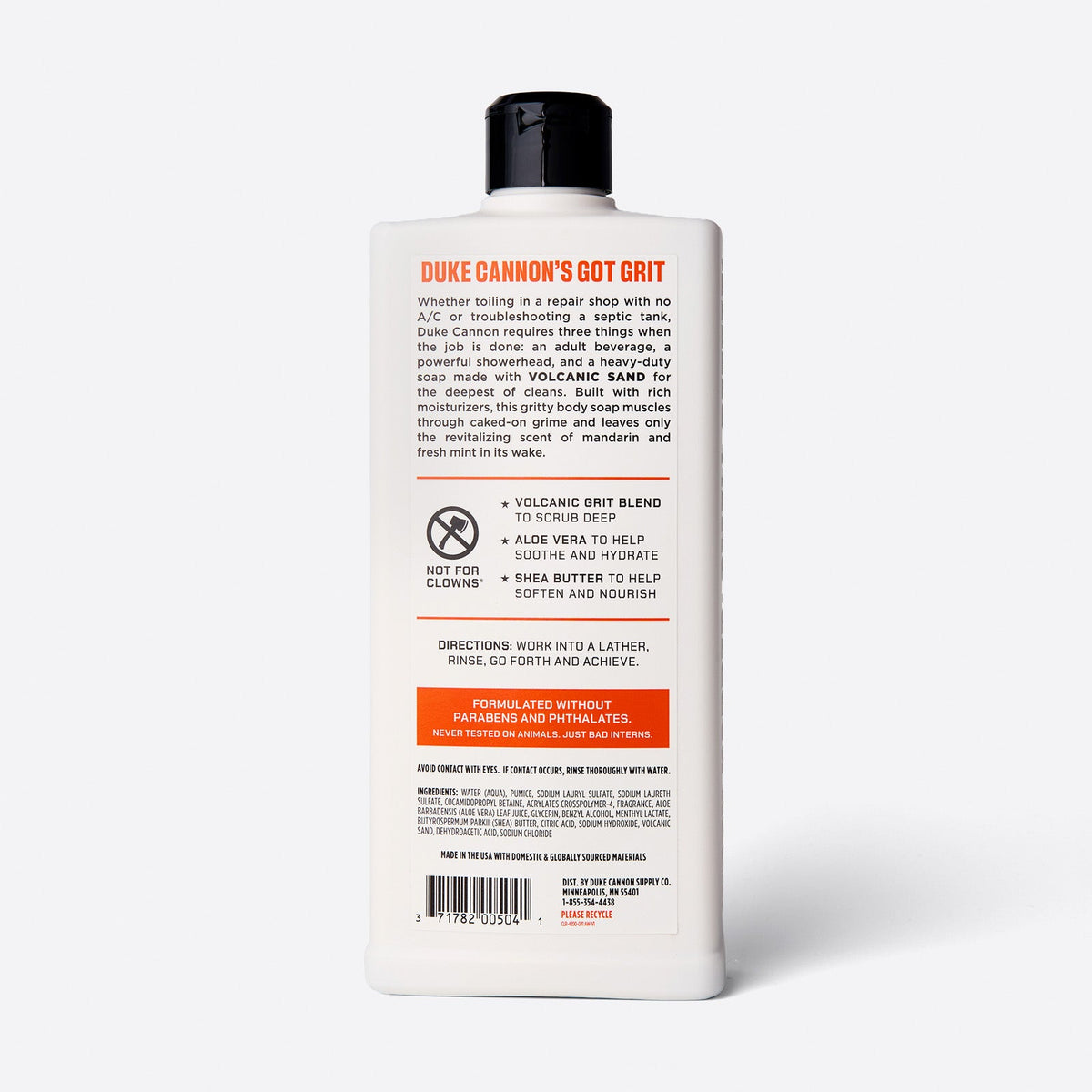Heavy Grit Deep Cleaning Body Wash