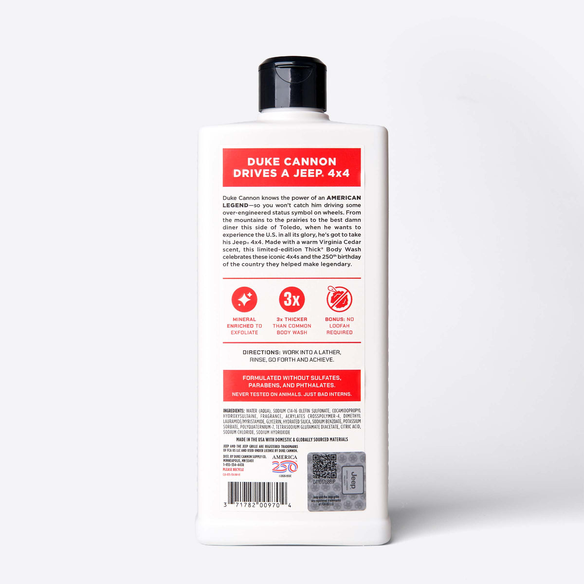 Jeep® Brand Body Wash - American Legend